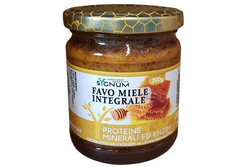 Favo Miele Integrale, Proteine, enzimi e minerali. Sygnum