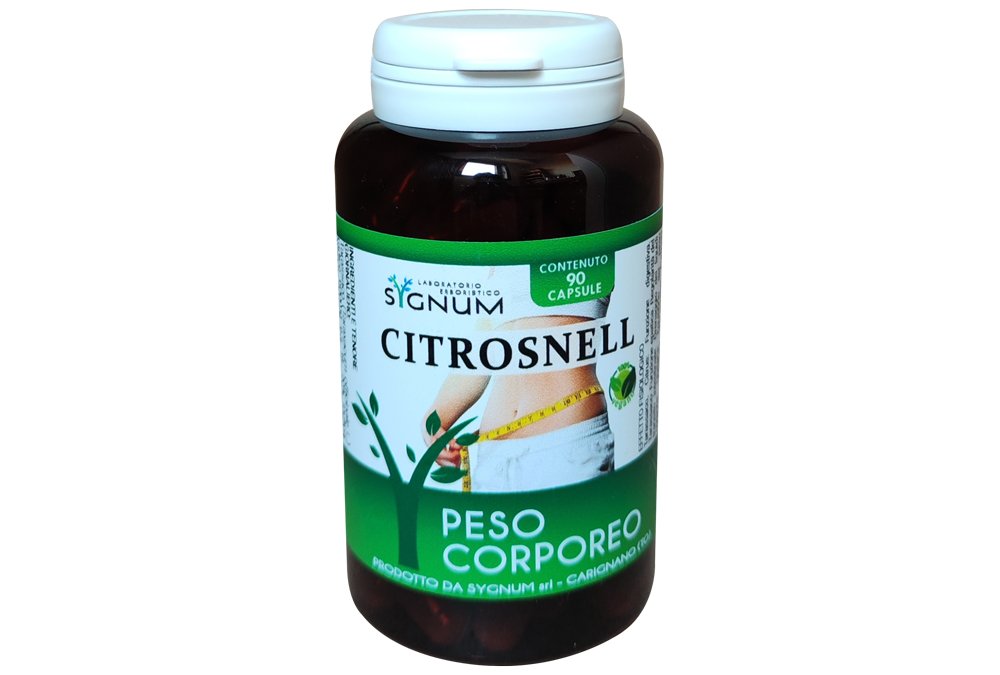 Citrosnell, peso corporeo, capsule. Sygnum