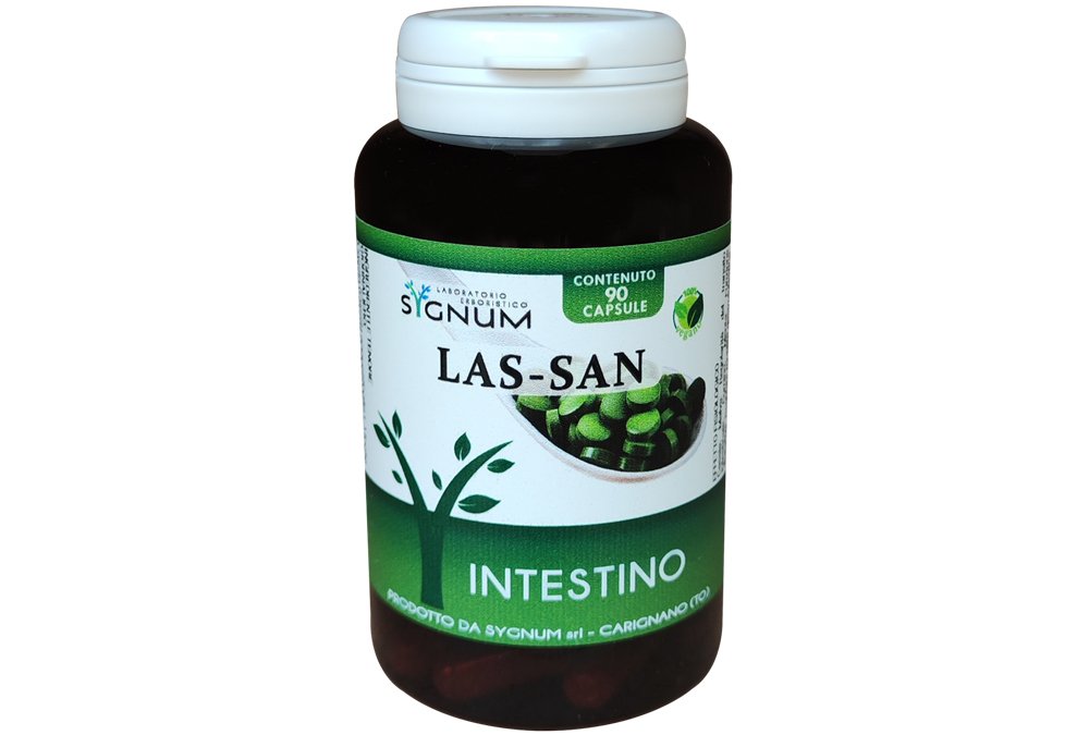 Las-san - capsule Lassan. Intestino, Senna, Cassia. Sygnum