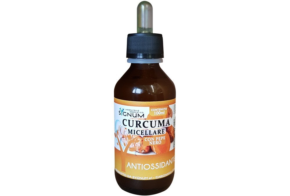Curcuma micellare, con pepe nero. Antiossidante. Sygnum