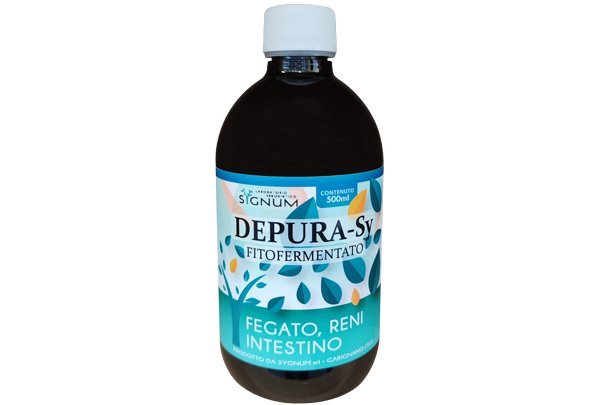 Depura-sy, fitofermentato, laboratorio Sygnum. Fegato, reni, intestino.