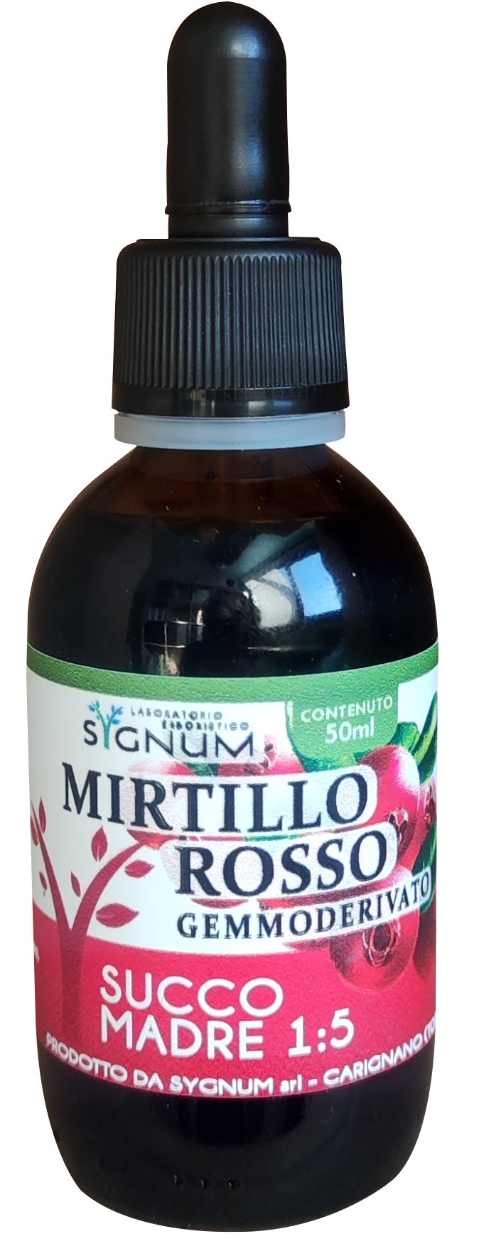 Mirtillo rosso, gemmoderivato. Sygnum.