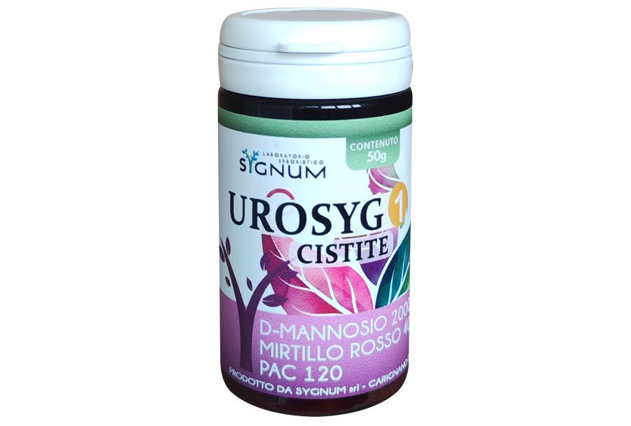 Urosyg 1, Cistite. D-mannosio, cranberry, PAC. Polvere. Sygnumlab